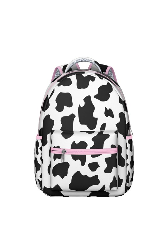 Geometric Design Texture Print Backpack for School & College, Laptop Bookbag with Multiple Pockets, Durable Daypack as a Gift for Friends