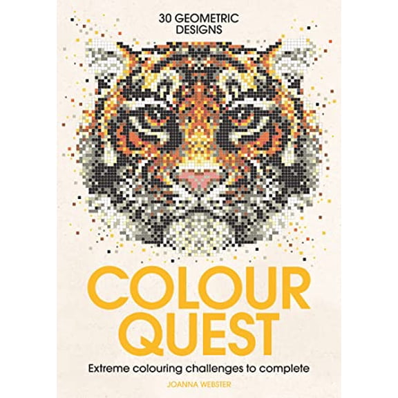 Pre-Owned Colour Quest: Extreme Colouring Challenges to Complete: 1 Paperback