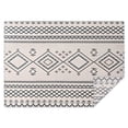 thumbnail image 1 of Geometric Diamond Striped Pattern Rectangle Tablecloth 60"x84",Waterproof Polyester Rectangle Table Cloth, Wipeable Spillproof Polyester Tablecloth for Dining, Camping, Indoor and Outdoor, 1 of 5