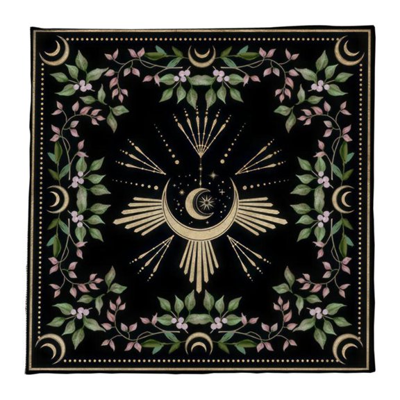 Geometric Divinations Table Cloth Board Game Oracles Card Pad Rune Support Mat