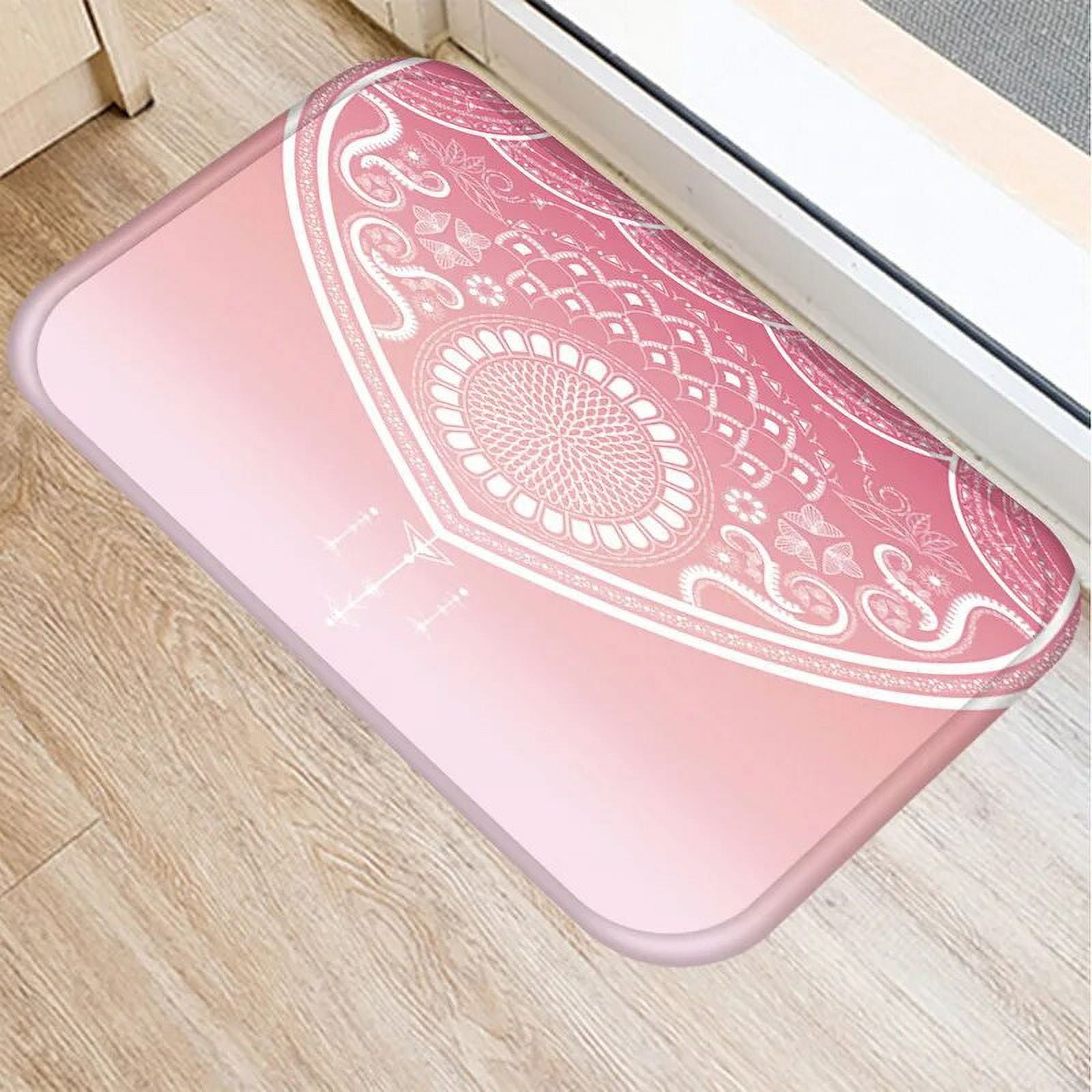 Geometric Doormat Kitchen Carpet Anti-Slip Nordic Style Marble Map ...