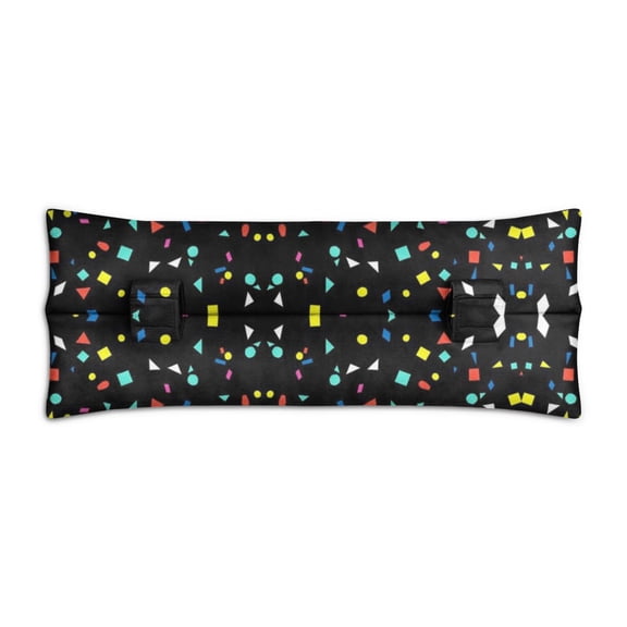 Geometric Dots Seatbelt Pillow for Women - Post-Surgery Comfort Pad for Breast Cancer/Heart Recovery - Washable & Lightweight (Polka Texture)