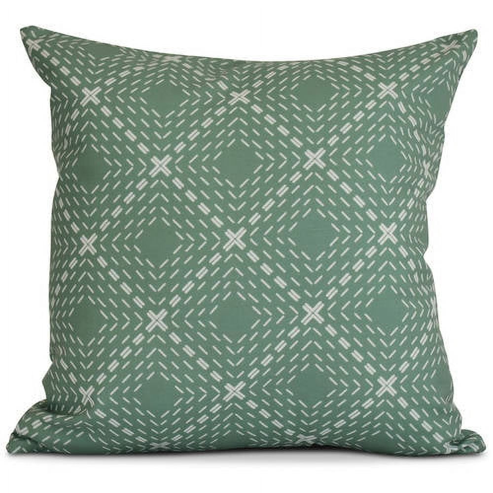 Geometric, Dots and Dashes Outdoor Pillow