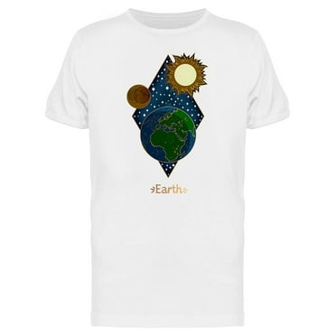 Geometric Earth Tee Men's -Image by Shutterstock
