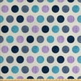 thumbnail image 1 of Ambesonne Geometric Fabric by the Yard Upholstery, Ancestral Polka Dots, 5 Yards, Multicolor, 1 of 4