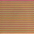 thumbnail image 1 of Ambesonne Geometric Fabric by the Yard Upholstery, Vibrant Triangles, 5 Yards, Yellow Blue, 1 of 4