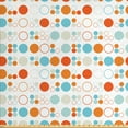 thumbnail image 1 of Ambesonne Geometric Fabric by the Yard Upholstery, Colorful Oval Rings, 10 Yards, Multicolor, 1 of 4