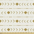 thumbnail image 1 of Ambesonne Geometric Fabric by the Yard Upholstery, Tribal Style Shapes Art, 10 Yards, Ivory and Pale Coffee, 1 of 5