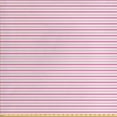 thumbnail image 1 of Ambesonne Geometric Fabric by the Yard Upholstery, Modern Striped Art, 10 Yards, White Pink Grey, 1 of 4
