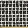 thumbnail image 1 of Ambesonne Geometric Fabric by the Yard Upholstery, Retro Mesh Grid Pattern, 10 Yards, Champagne and Dark Brown, 1 of 5