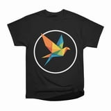 Geometric Flight LowPoly Bird T-Shirt Tee Gift For Him Merch For Her ...