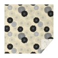 thumbnail image 1 of Geometric Flower and Dahlia Beige Square Tablecloth, Waterproof Wipeable Spillproof Washable Table Cover for Home Kitchen Party and Daily Decor 42"x42", 1 of 6