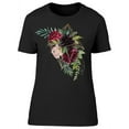 thumbnail image 1 of Geometric Flowers T-Shirt Women -Image by Shutterstock, Female Large, 1 of 2