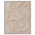 thumbnail image 1 of Geometric Glyphs I Canvas Print Boho Minimalist Art by Art Remedy, White Frame, 20 x 24, 1 of 6