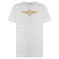 thumbnail image 1 of Geometric Gold Eagle Shape Tee Men's -Image by Shutterstock, 1 of 2