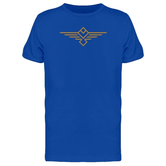 Geometric Gold Eagle Shape Tee Men's -Image by Shutterstock