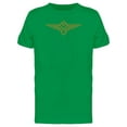 thumbnail image 1 of Geometric Gold Eagle Shape Tee Men's -Image by Shutterstock, 1 of 2