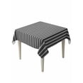 thumbnail image 1 of Geometric Grey Table Cloth, Abstract Contemporary Minimalist Line Waterproof Tablecloth for Square Tables, Reusable Washable Fabric Table Cover for Restaurant Kitchen Dining Tables 54"x54", 1 of 6