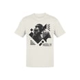 thumbnail image 1 of Geometric HODL Graphic Men's Off White T-Shirt, 1 of 3