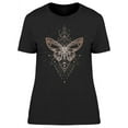 thumbnail image 1 of Geometric Hand Drawn Butterfly T-Shirt Women -Image by Shutterstock, Female x-Large, 1 of 2