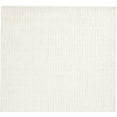 thumbnail image 1 of Eclatique Capitola Collection Tufted White Geometric Area Rug, 5 x 8, Non-Slip Backing, 1 of 5