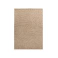 thumbnail image 1 of Geometric Handtufted Wool Carpet Beige, Glacier, 1 of 8