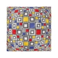 thumbnail image 1 of Geometric Head Scarf, Colored Mosaic Square, Head Wrap, 3 Sizes, by Ambesonne, 1 of 2
