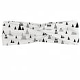 thumbnail image 1 of Geometric Headband, Pattern of Various Triangles Formed in Polka Dots Stripes and Waves, Elastic and Soft Women's Bandana for Sports and Everyday Use, Grey Red Coconut, by Ambesonne, 1 of 3