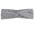 thumbnail image 1 of Geometric Headband, Traditional Oriental Pattern with Classical Curves Illustration, Elastic and Soft Women's Bandana for Sports and Everyday Use, Grey Red Coconut, by Ambesonne, 1 of 3