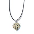 thumbnail image 1 of Geometric Healing Crystals Necklace Natural Semi-Precious Chakras Gemstones Amulet Lucky Coin Charm Protection Necklace, 1 of 9