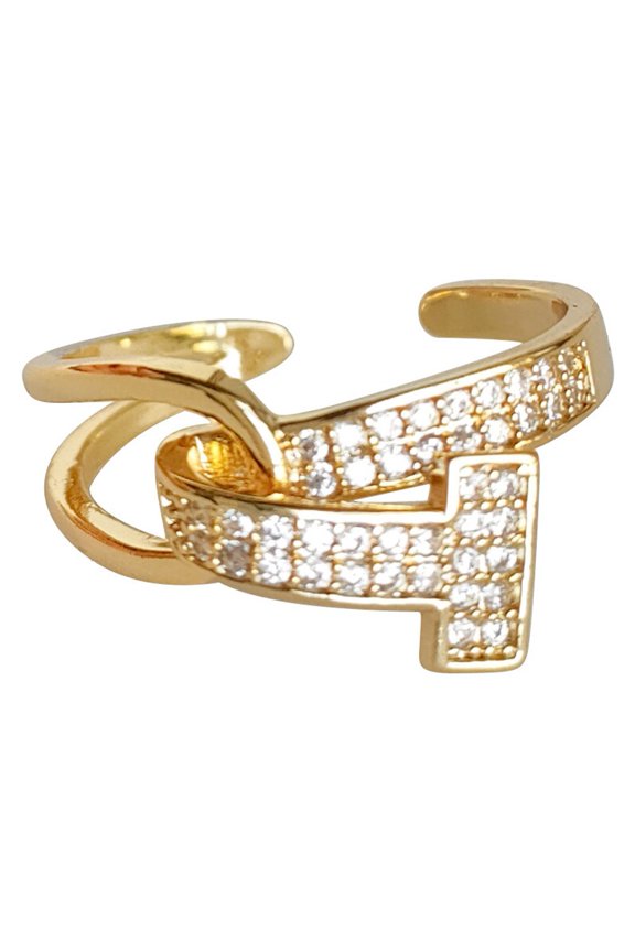 Geometric High-End Opening Adjustable Ring