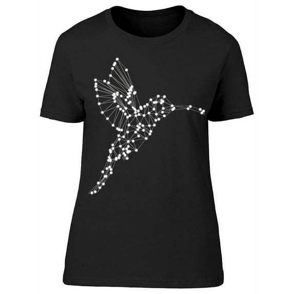 Geometric Hummingbird T-Shirt Women -Image by Shutterstock, Female x-Large