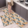 thumbnail image 1 of Mandala Boho Kitchen Foot Mat Home Bedroom Living Room Doormat Entrance Door Room Rugs Non-slip and Washable Kitchen Carpet Set, 1 of 6