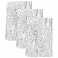 thumbnail image 1 of Geometric, Kitchen Towels Set of 3, Modern Abstract Stripes Mountain Line Art Soft Microfiber Dish Towels, Absorbent Quick-Dry Washable Dishcloths for Kitchen Cleaning, Drying Dishes, 18x28 Inches, 1 of 9