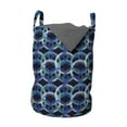 thumbnail image 1 of Geometric Laundry Bag, Overlapping Entangled Polka Dots Pattern in Modern Style Abstract Grunge Circles, Basket with Handles Drawstring Closure for Laundromats, 13" x 19", Multicolor, by Ambesonne, 1 of 4