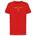 thumbnail image 1 of Geometric Long Tail Eagle T-Shirt Men -Image by Shutterstock, Male Small, 1 of 2