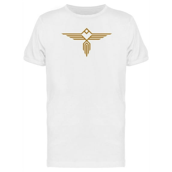 Geometric Long Tail Eagle T-Shirt Men -Image by Shutterstock, Male x-Large