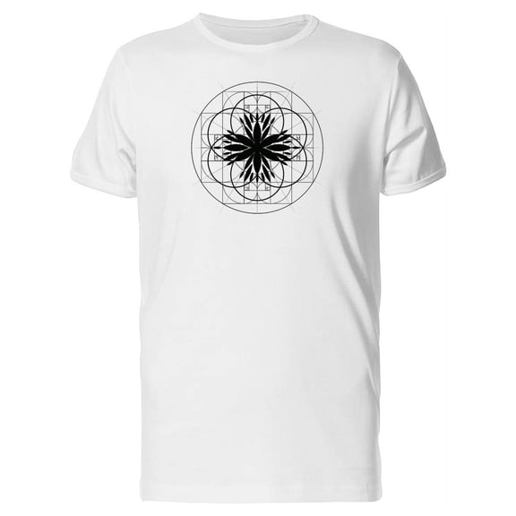 Geometric Mandala Art Tee Men's -Image by Shutterstock