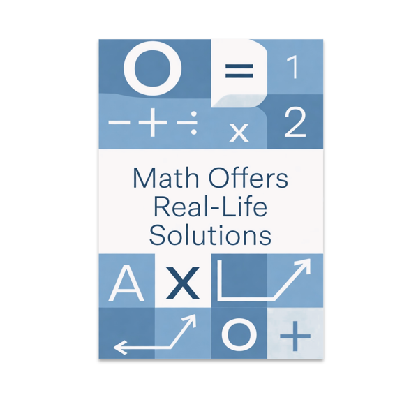 Geometric Math Wall Art - Math Enthusiast - 13x19 Poster Print