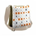 thumbnail image 1 of Geometric Messenger Bag, Abstract Hexagons Pattern, Unisex Cross-body, by Ambesonne, 1 of 2
