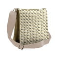 thumbnail image 1 of Geometric Messenger Bag, Modern Triangles Pattern, Unisex Cross-body, by Ambesonne, 1 of 2