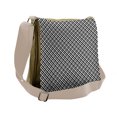 thumbnail image 1 of Geometric Messenger Bag, Ornamental Squares, Unisex Cross-body, by Ambesonne, 1 of 2