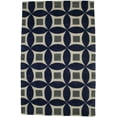 thumbnail image 1 of Geometric Modern 5X8 Hand-Tufted Rug, 1 of 11