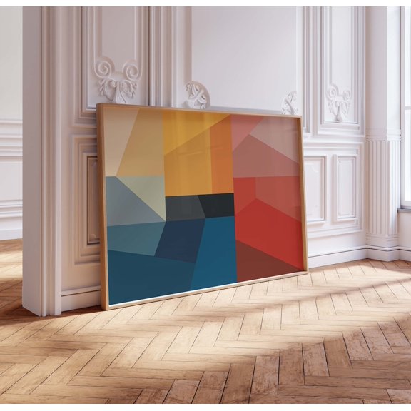 Geometric Modern Studio Wall Decor