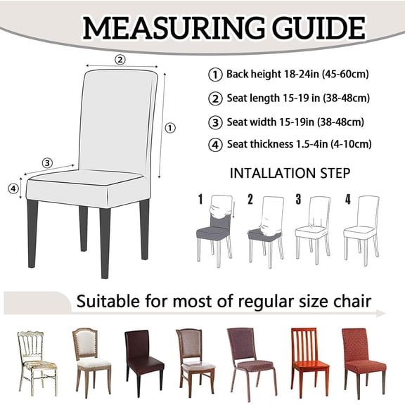 Geometric Navy Blue Chair Covers Set of 4 and Table Runner, Stretch Navy Blue Chair Slipcovers for Kitchen, Washable Removable Chair Protector Modern Chair Covers for Dining Room