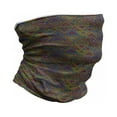 thumbnail image 1 of Geometric Neck Gaiter, Rainbow Colors Design, Unisex, Multicolor, by Ambesonne, 1 of 3
