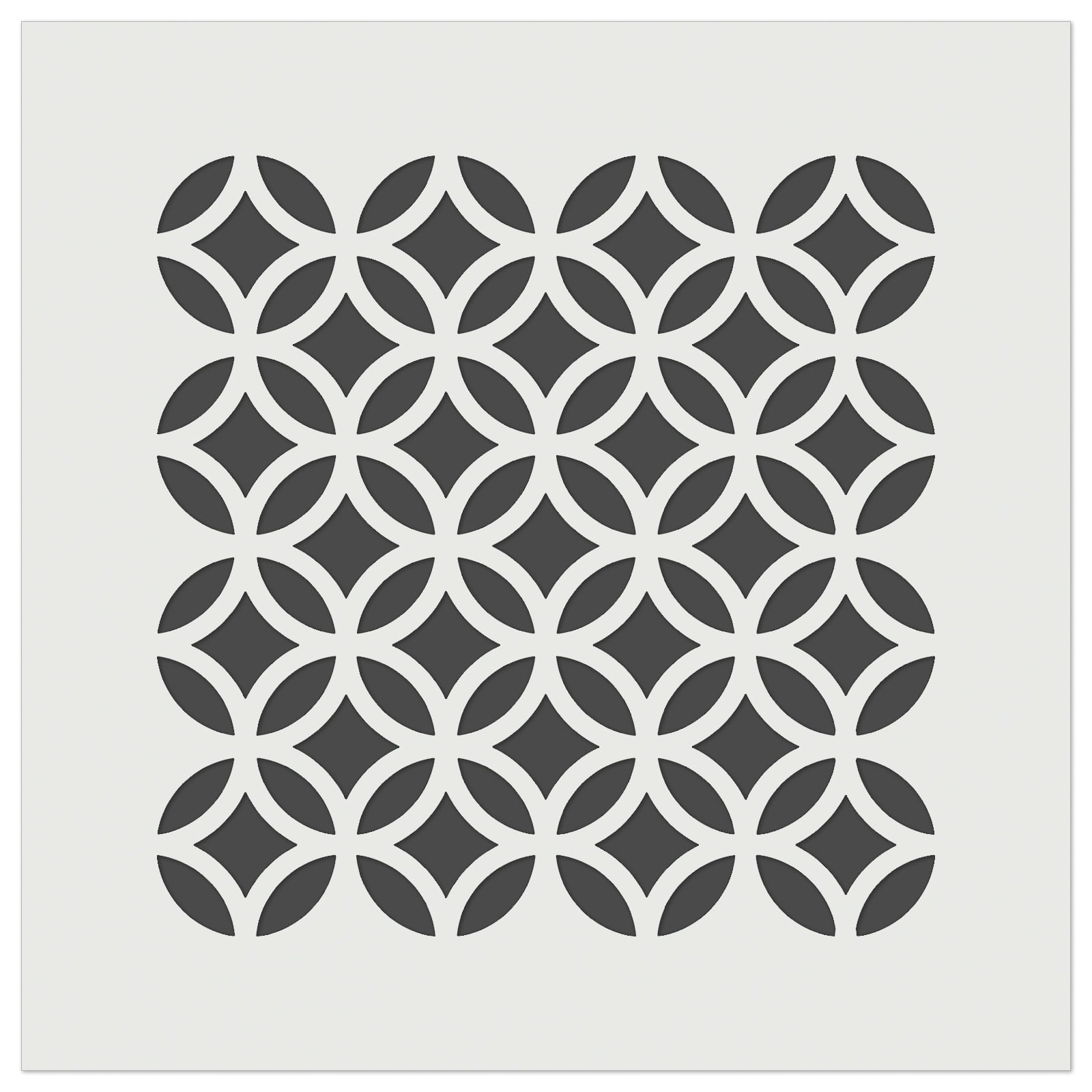 Geometric Overlapping Circles DIY Cookie Wall Craft Stencil - 9.0 Inch - Walmart.com geometric-overlapping-circles-diy-cookie-wall-craft-stencil-9-0-inch-walmart-com