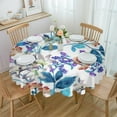 thumbnail image 1 of Boho Color Pattern Round Tablecloth Wedding Hotel Table Cover Holiday Dining Table Waterproof Tablecloth, 1 of 6