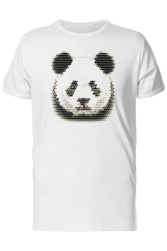 Geometric Panda Design T-Shirt Men -Image by Shutterstock, Male 3X-Large