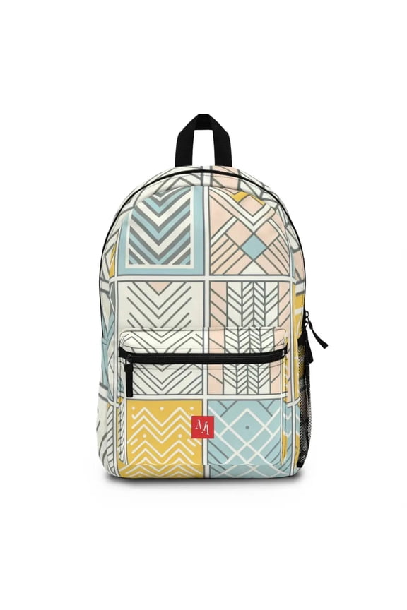 Geometric Pastel Mosaic - Backpack